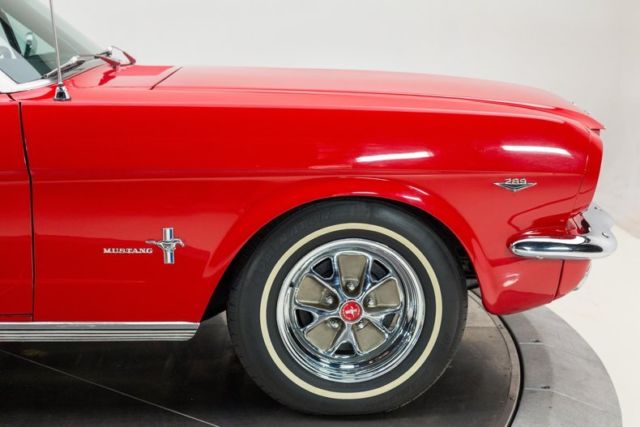 1966 Red Ford Mustang Convertible
