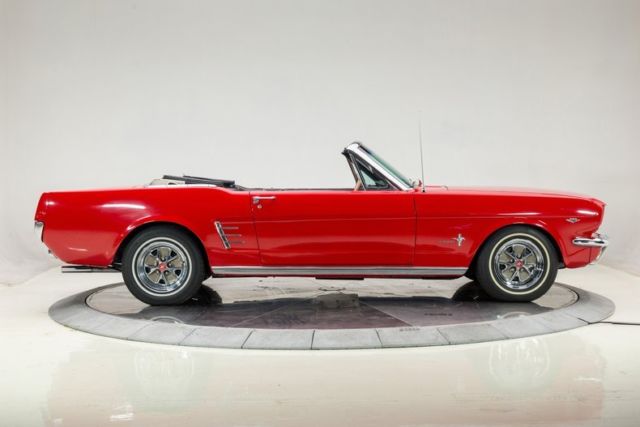 1966 Red Ford Mustang Convertible