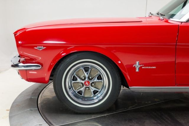 1966 Red Ford Mustang Convertible