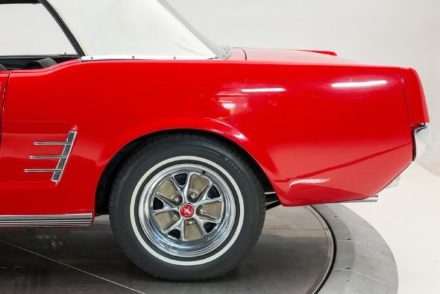 1966 Red Ford Mustang Convertible