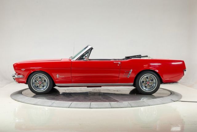 1966 Red Ford Mustang Convertible