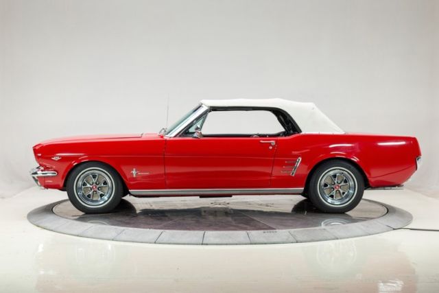1966 Red Ford Mustang Convertible