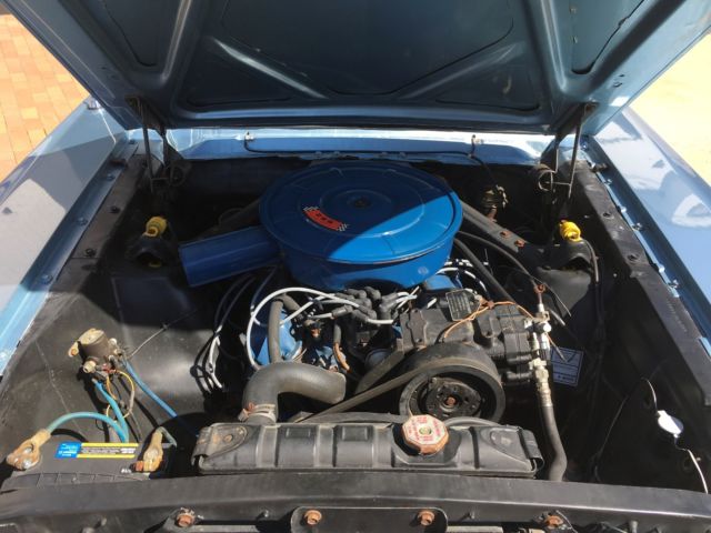 1966 Blue Ford Mustang Coupe