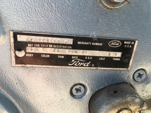 1966 Blue Ford Mustang Coupe