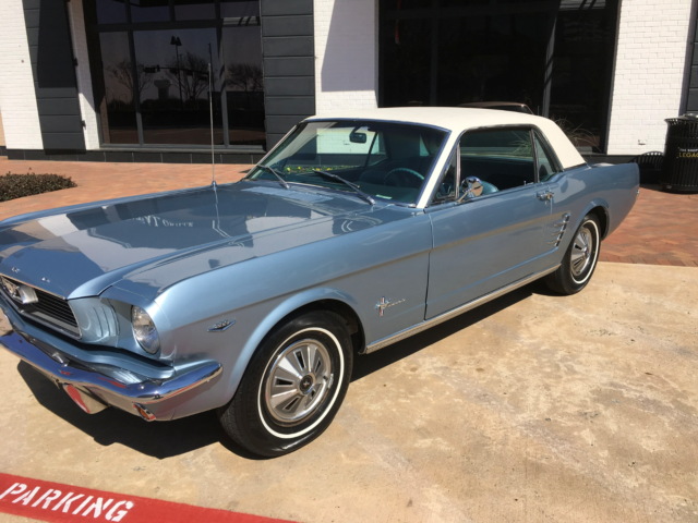 1966 Blue Ford Mustang Coupe