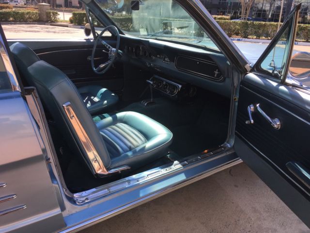 1966 Blue Ford Mustang Coupe