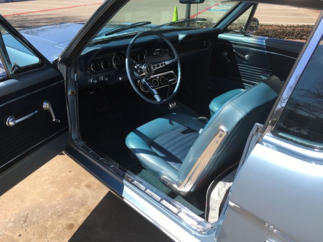 1966 Blue Ford Mustang Coupe