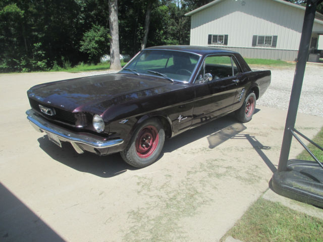 1966 Purple Ford Mustang Coupe