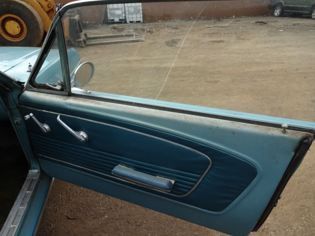 1966 Blue Ford Mustang Coupe