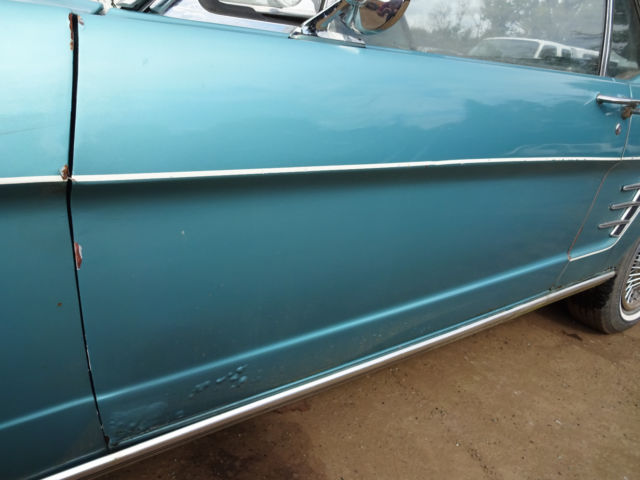 1966 Blue Ford Mustang Coupe