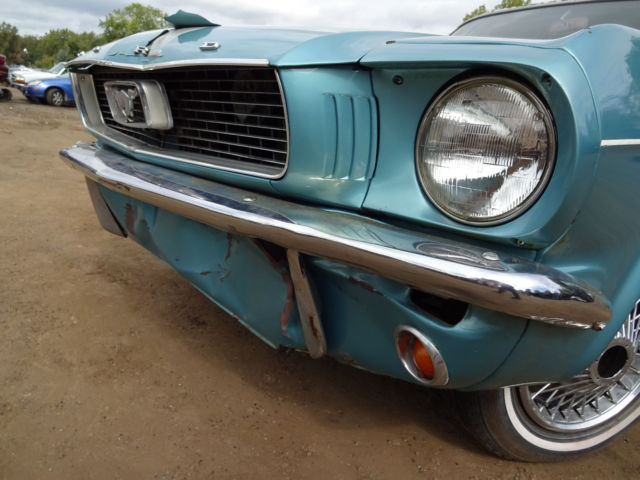 1966 Blue Ford Mustang Coupe