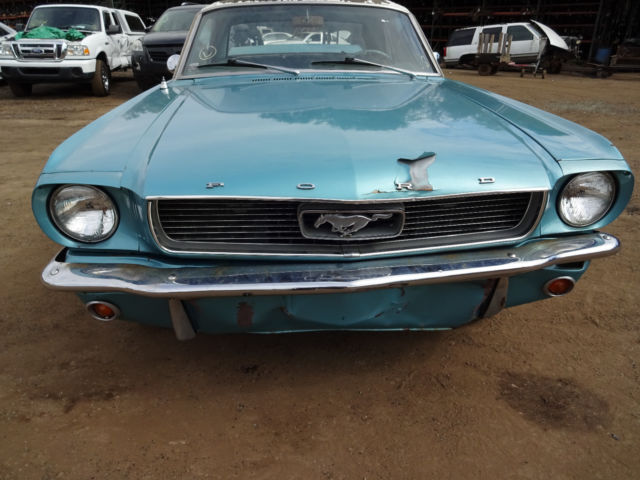 1966 Blue Ford Mustang Coupe
