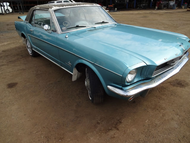 1966 Blue Ford Mustang Coupe