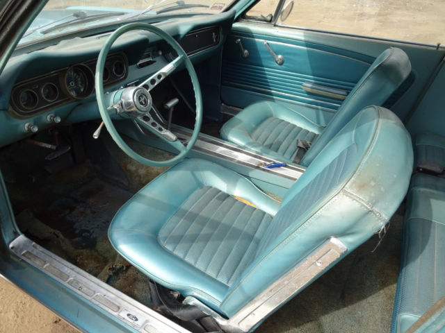 1966 Blue Ford Mustang Coupe