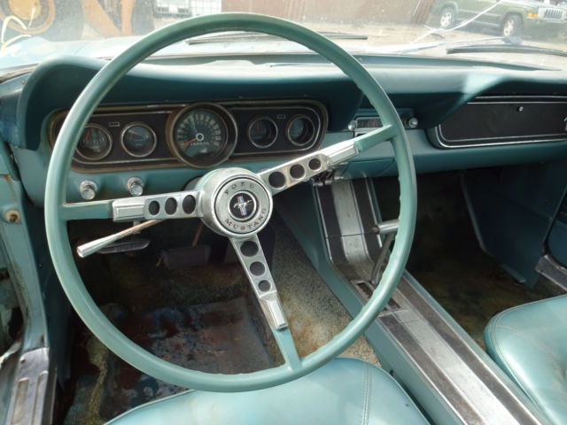1966 Blue Ford Mustang Coupe