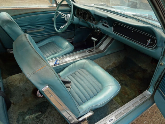 1966 Blue Ford Mustang Coupe