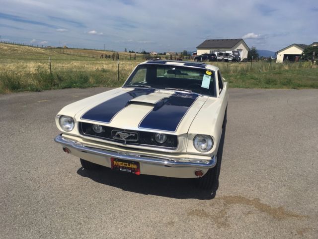 1966 White Ford Mustang Coupe