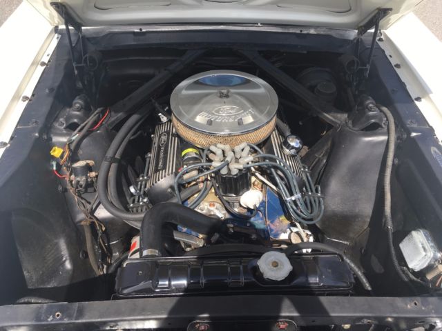 1966 White Ford Mustang Coupe