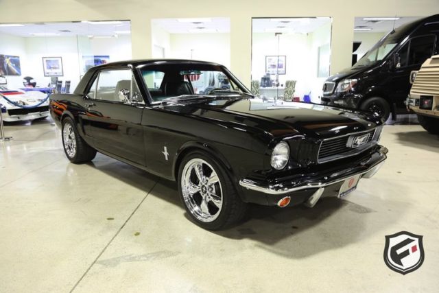 1966 Black Ford Mustang