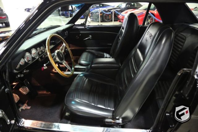 1966 Black Ford Mustang