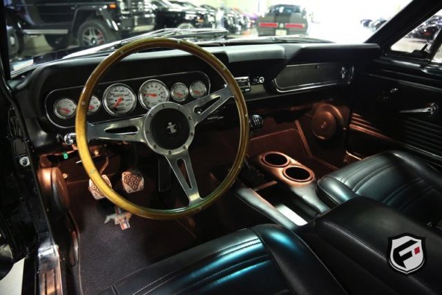 1966 Black Ford Mustang