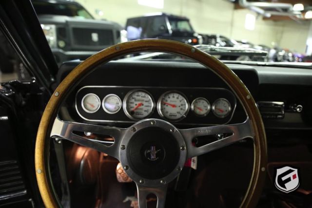 1966 Black Ford Mustang