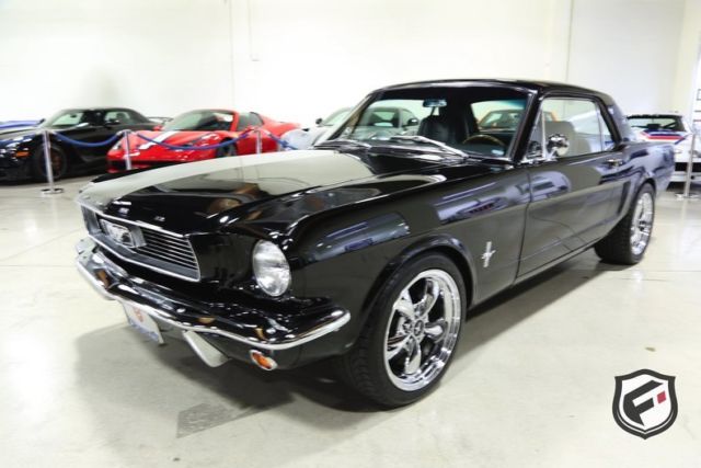 1966 Black Ford Mustang