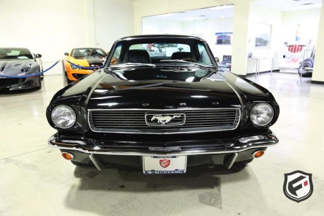 1966 Black Ford Mustang