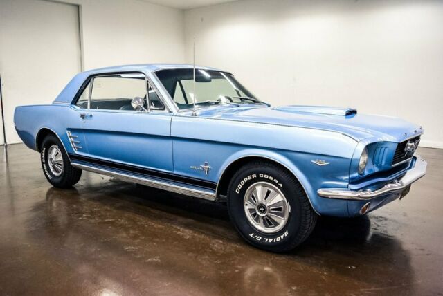 1966 Blue Ford Mustang Coupe