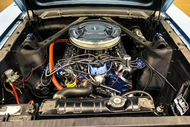 1966 Blue Ford Mustang Coupe