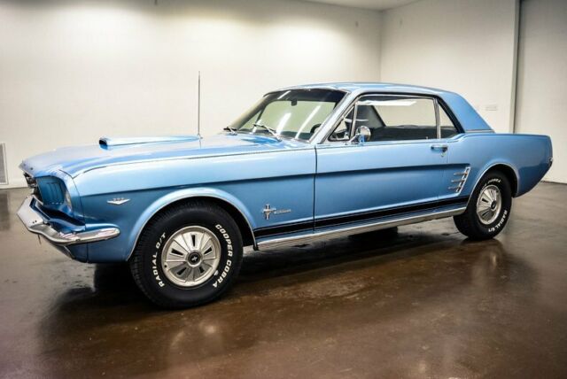 1966 Blue Ford Mustang Coupe