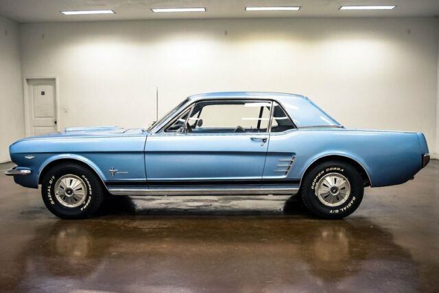 1966 Blue Ford Mustang Coupe
