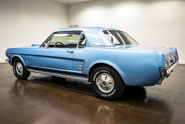 1966 Blue Ford Mustang Coupe