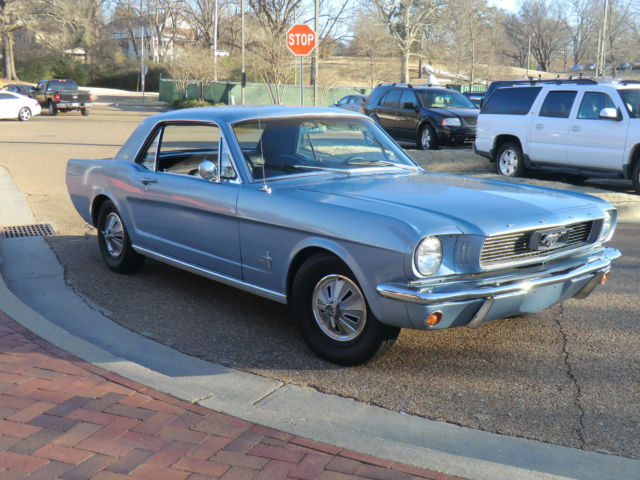 1966 Blue Ford Mustang U/K
