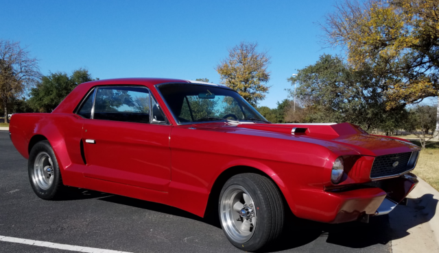 1966 Red Ford Mustang Coupe