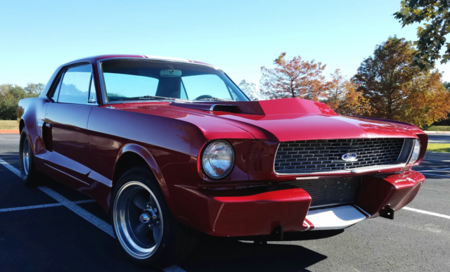 1966 Red Ford Mustang Coupe