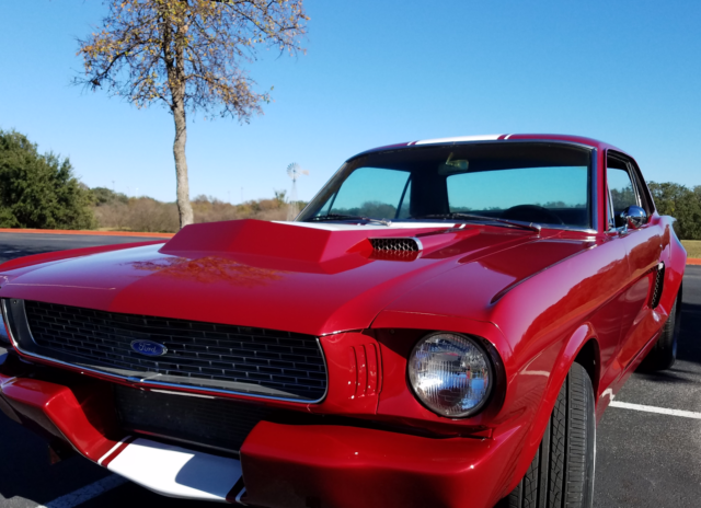 1966 Red Ford Mustang Coupe