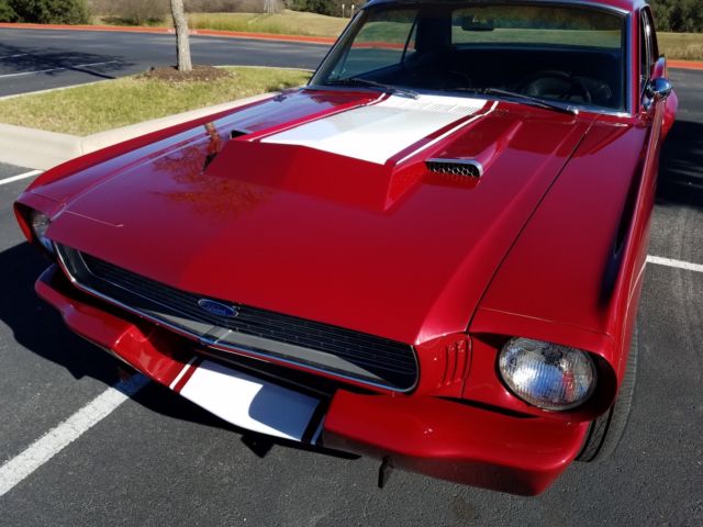 1966 Red Ford Mustang Coupe