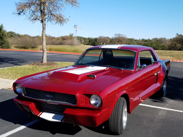 1966 Red Ford Mustang Coupe