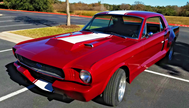 1966 Red Ford Mustang Coupe