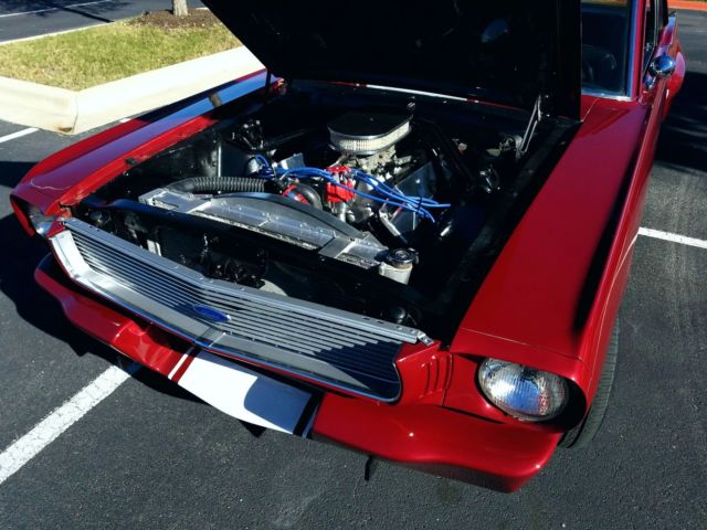 1966 Red Ford Mustang Coupe