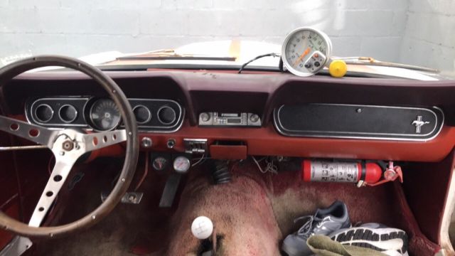 1966 Primer Ford Mustang Coupe