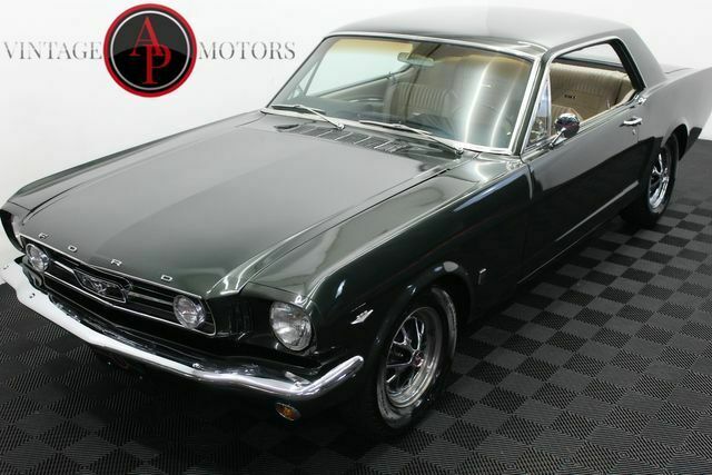 1966 Green Ford Mustang --