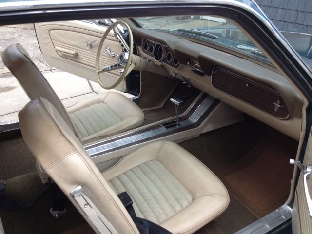 1966 Green Ford Mustang Coupe