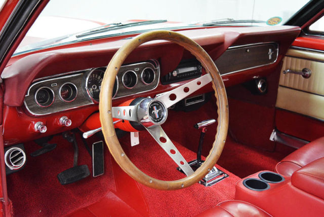 1966 Red Ford Mustang --