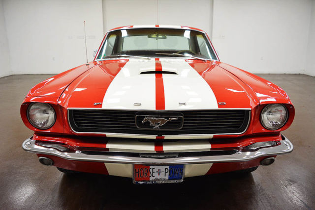 1966 Red Ford Mustang --