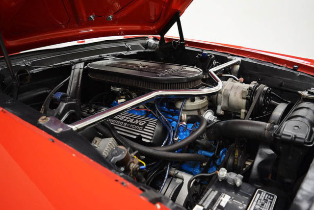 1966 Red Ford Mustang --