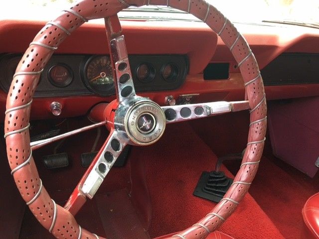 1966 Red Ford Mustang Coupe