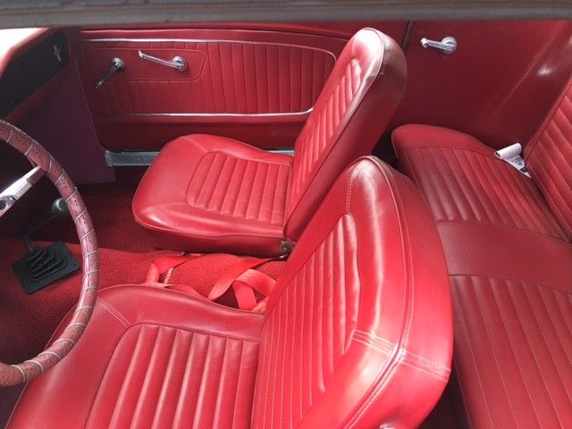 1966 Red Ford Mustang Coupe