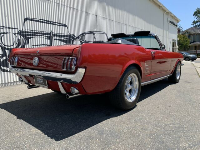 1966 Red Ford Mustang Convertible